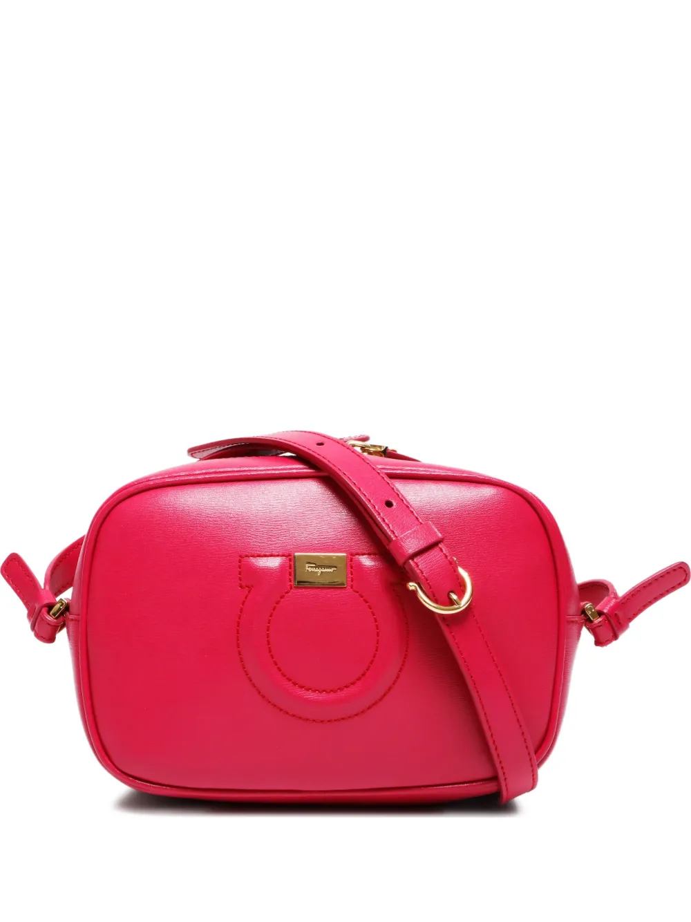 Ferragamo Pre-Owned 2000-2015 Gancini shoulder bag | Pink | Image 1