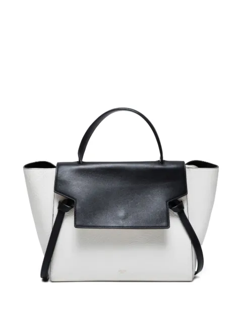 Celine Pre-Owned 2010-2015 Belt two-tone leather tote bag