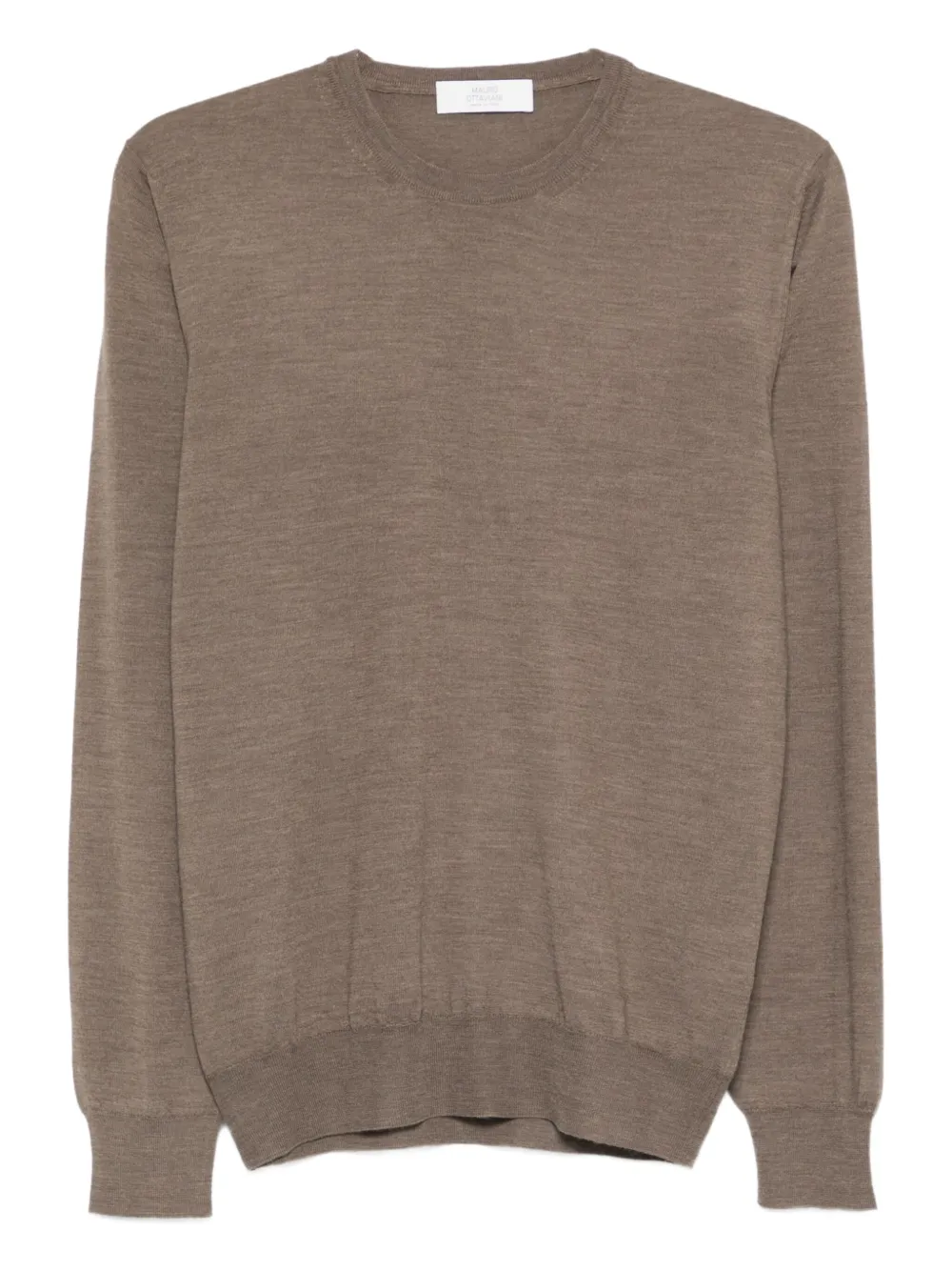 Mauro Ottaviani crew-neck wool sweater | Brown | Image 1