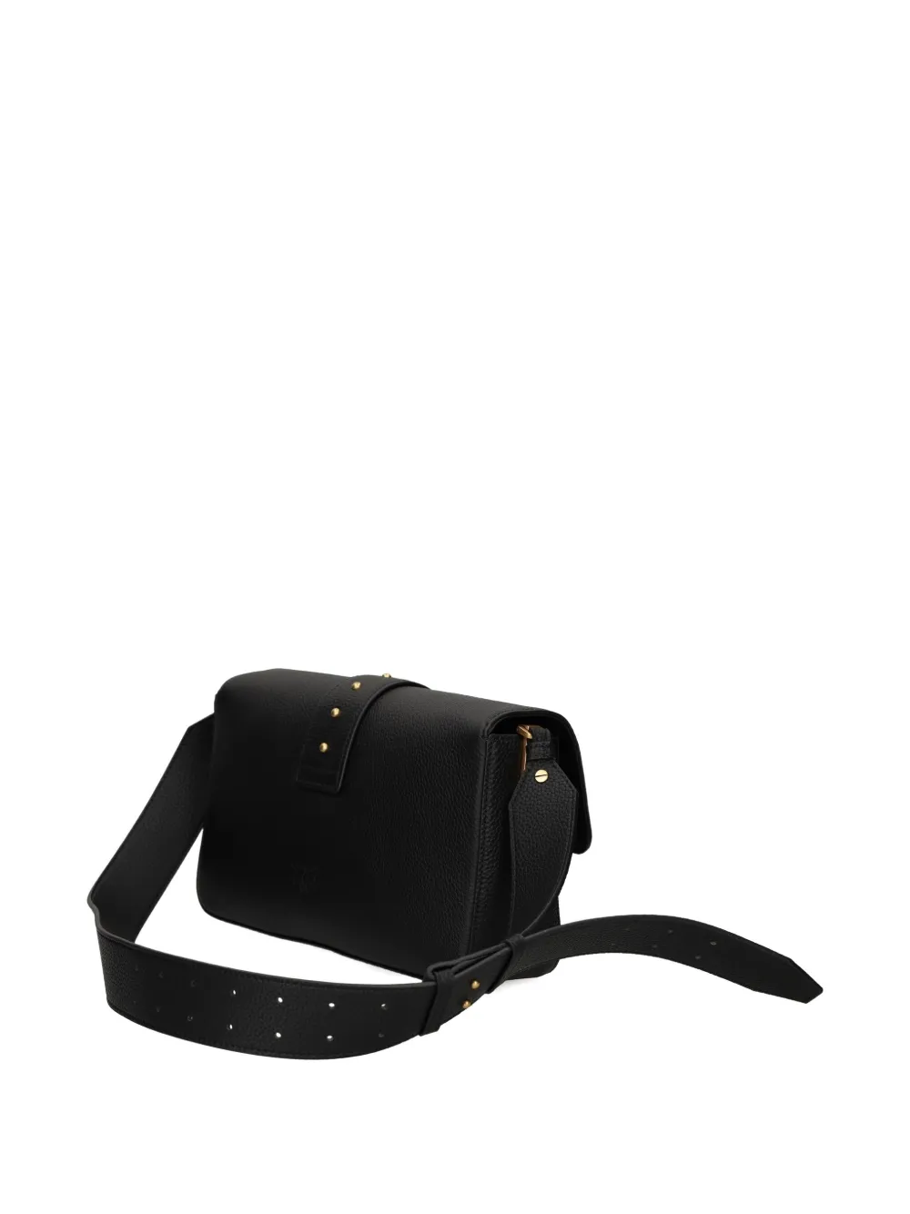 PINKO Love schoudertas met studs Zwart