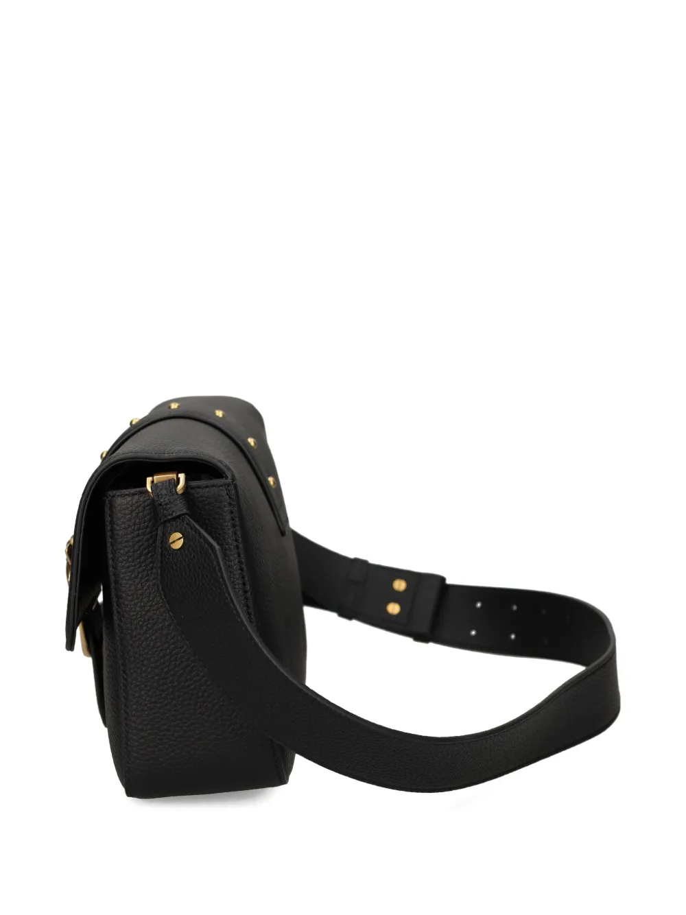 PINKO Love schoudertas met studs Zwart