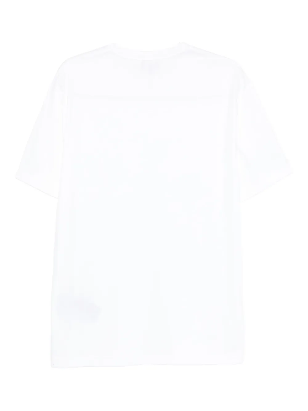 Giorgio Armani Katoenen T-shirt met ronde hals - Wit