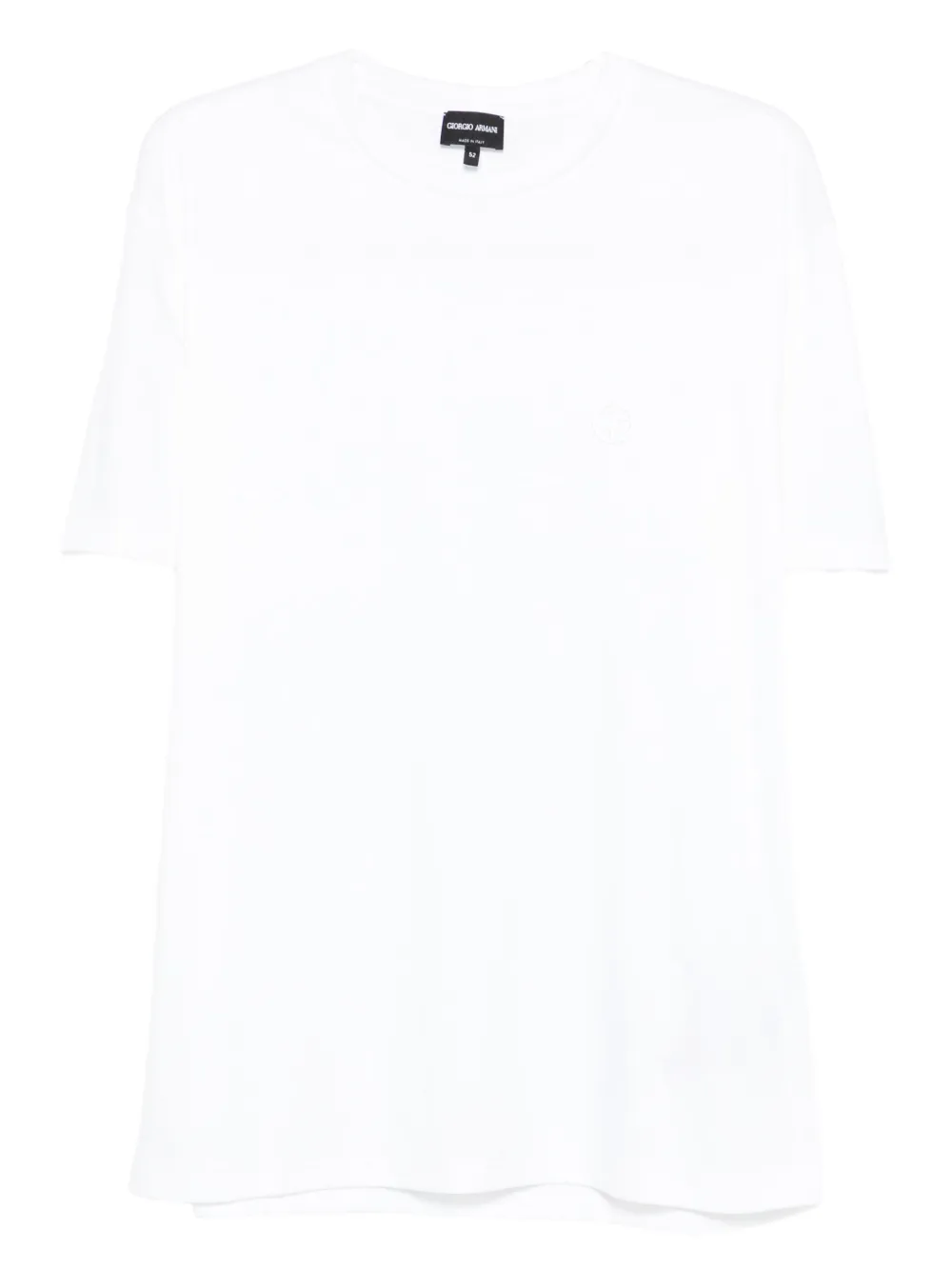 Giorgio Armani crew-neck cotton T-shirt | White | Image 1