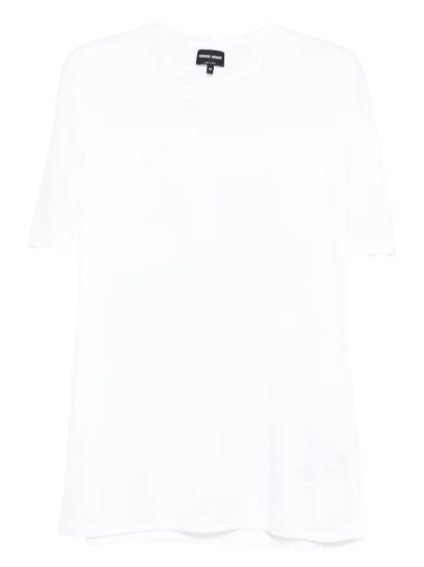 Giorgio Armani crew-neck cotton T-shirt