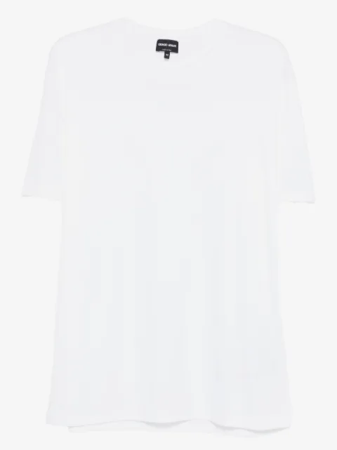 Giorgio Armani crew-neck cotton T-shirt