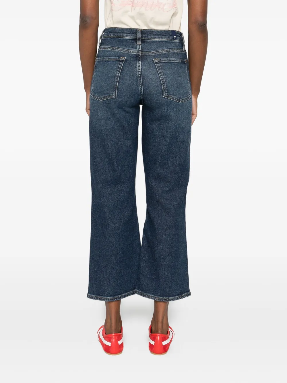 7 For All Mankind Jeans met zakdetail Blauw