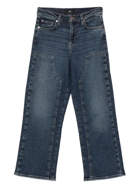 7 For All Mankind jean à détails de poches