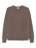 Woolrich ribbed crew-neck sweater - Brown