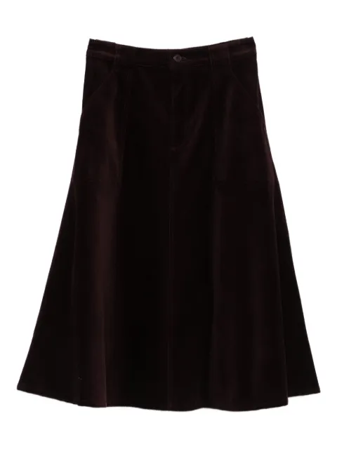 A.P.C. Laurene corduroy flared skirt