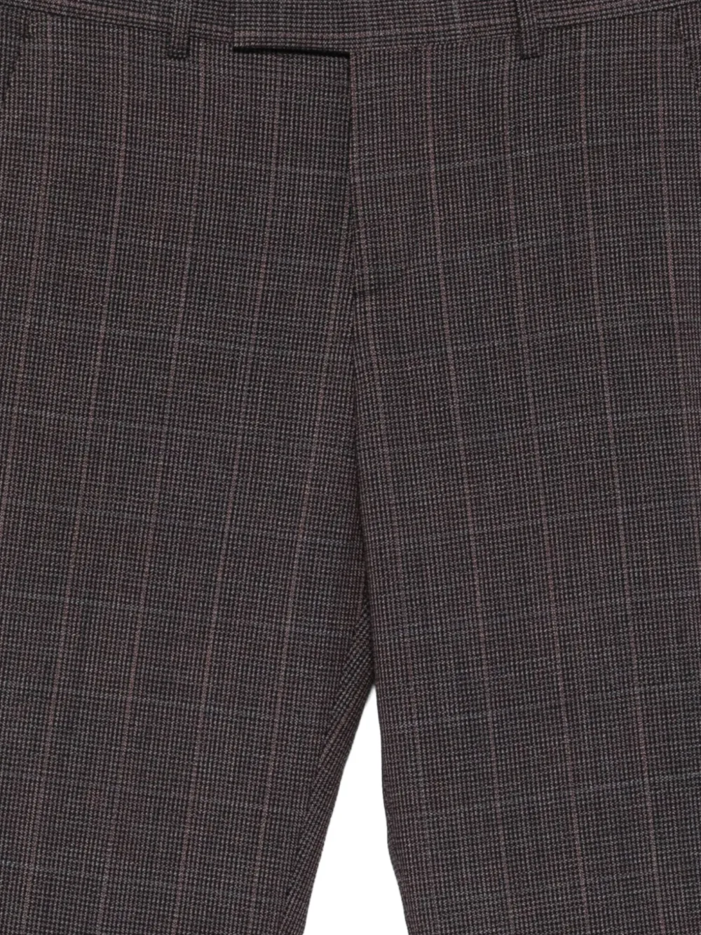 Paul Smith Geruite broek Bruin