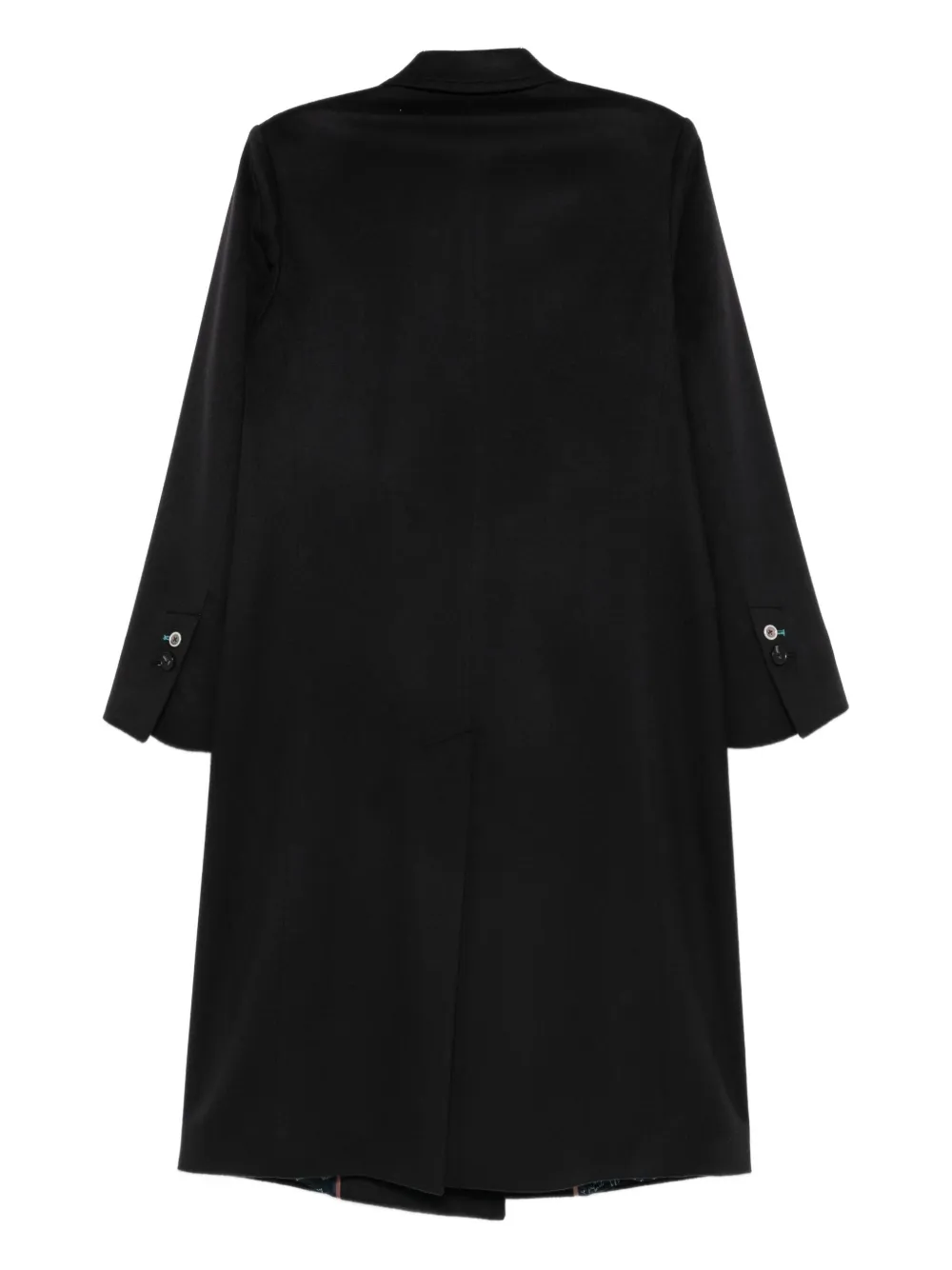 Paul Smith Double-breasted Coat In Multi