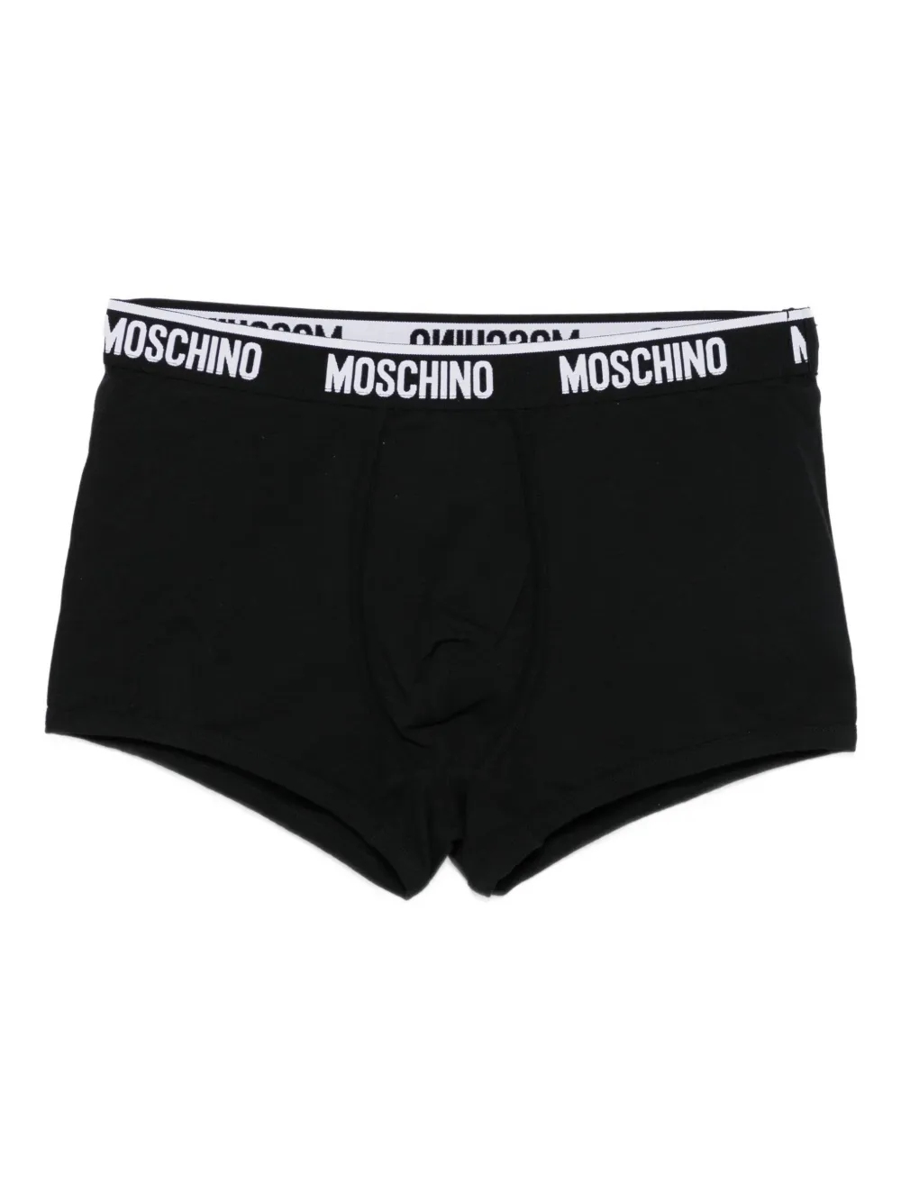 Moschino logo-band boxer pack (pack of two) Zwart