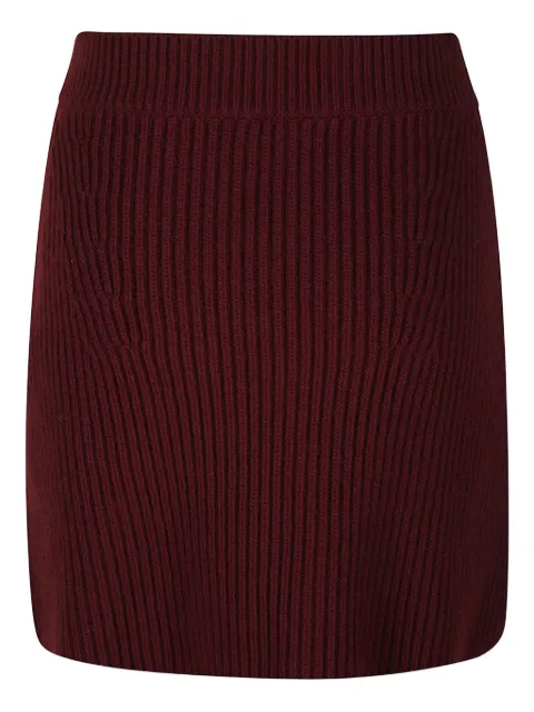 Jil Sander ribbed skirt