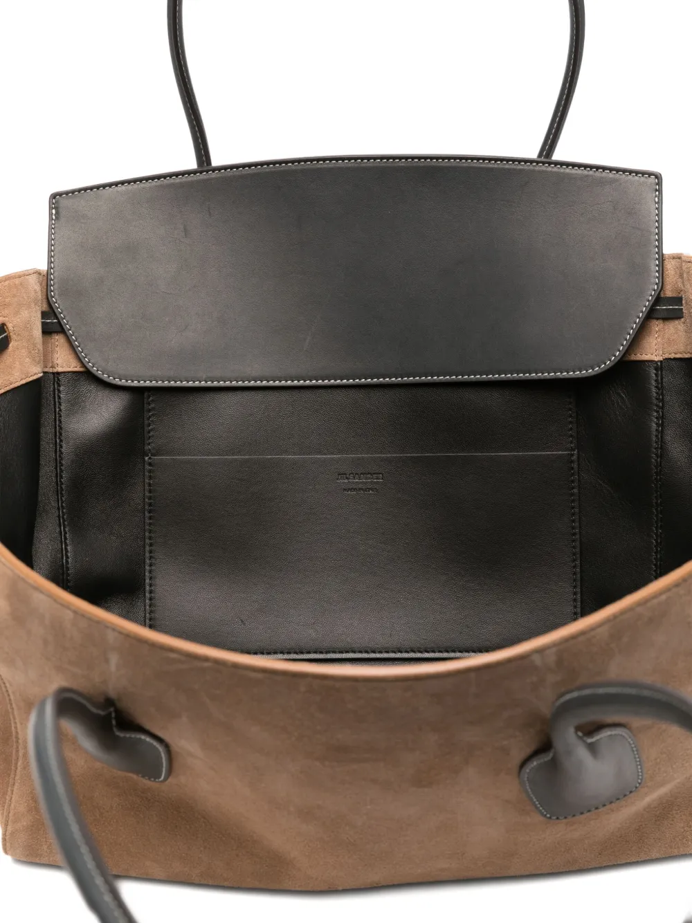 Jil Sander Voyage Tote Bag In Neutral