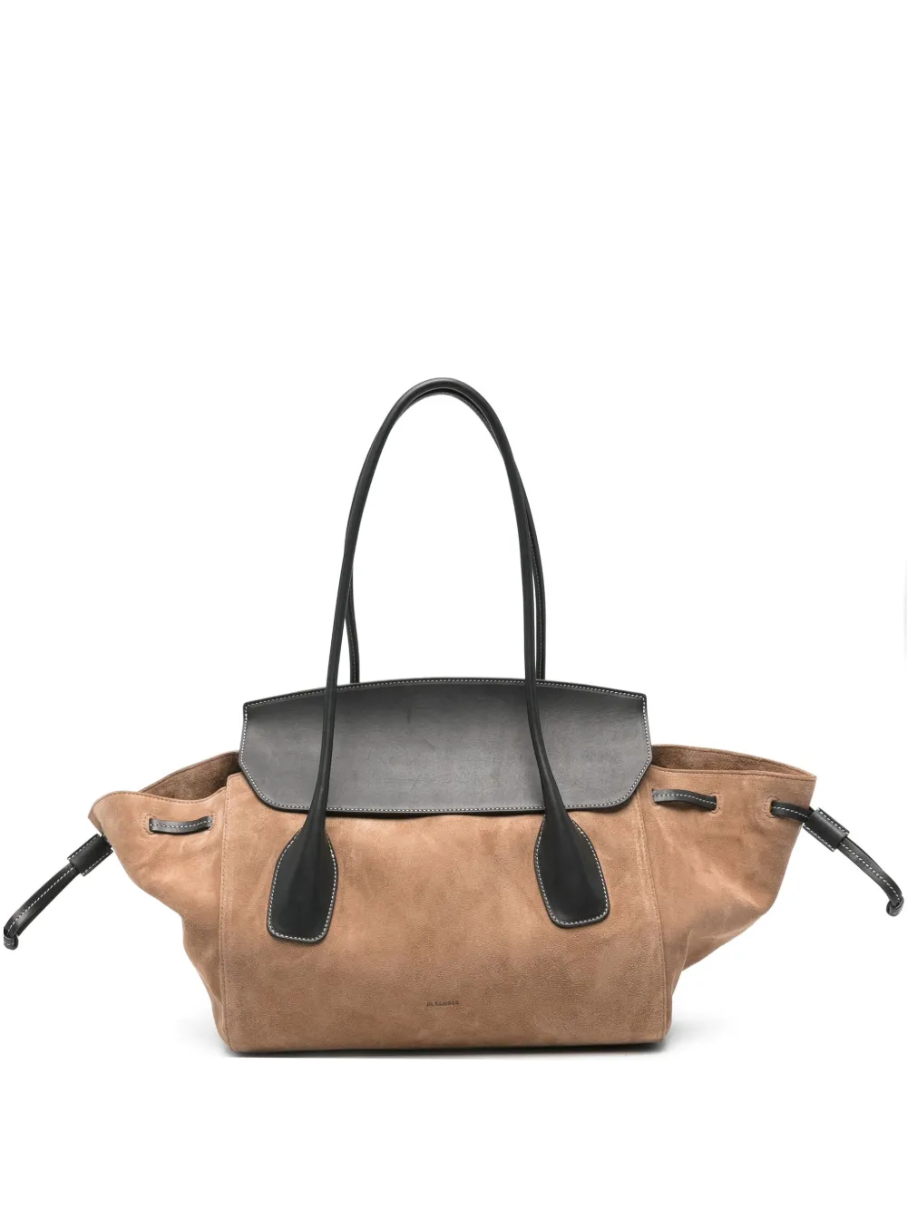 Jil Sander Voyage Tote Bag In Neutral