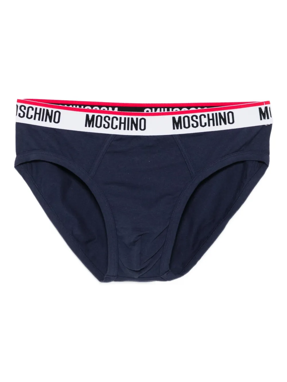 Moschino logo-band briefs pack (pack of three) Blauw