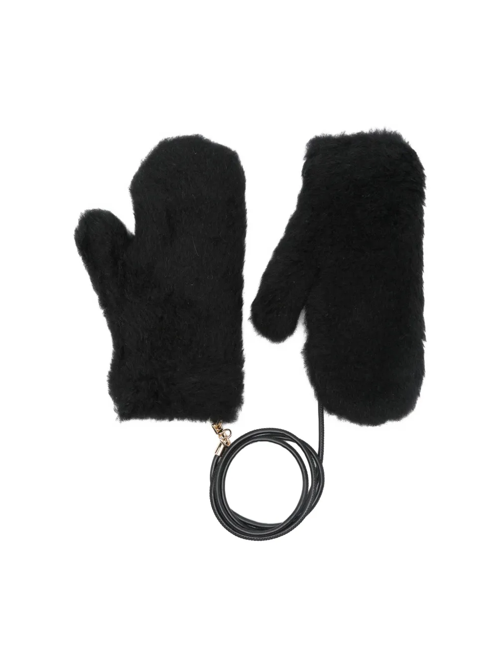 Max Mara Ombrato wanten - Zwart