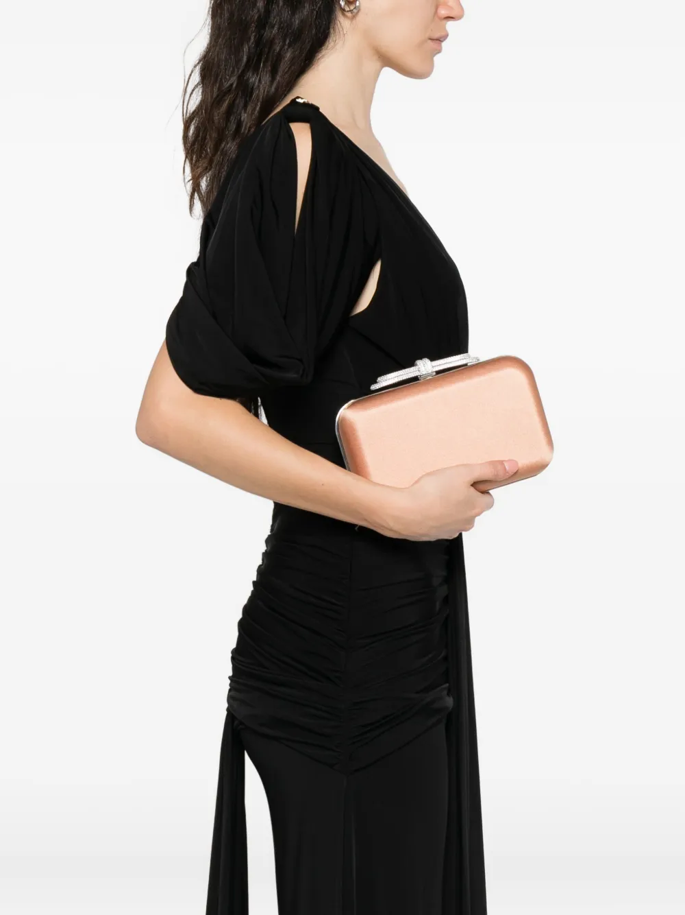 MACH & MACH crystal-embellished bow clutch | Mini Bags | Image 2
