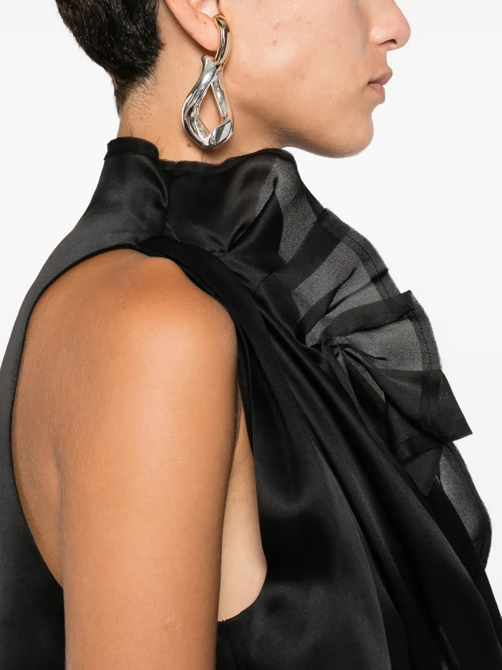 KHAITE Meegan Top Zwart