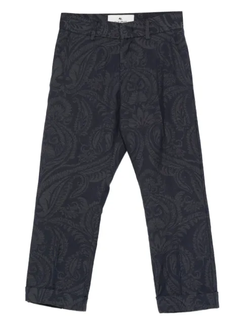 ETRO KIDS paisley print trousers