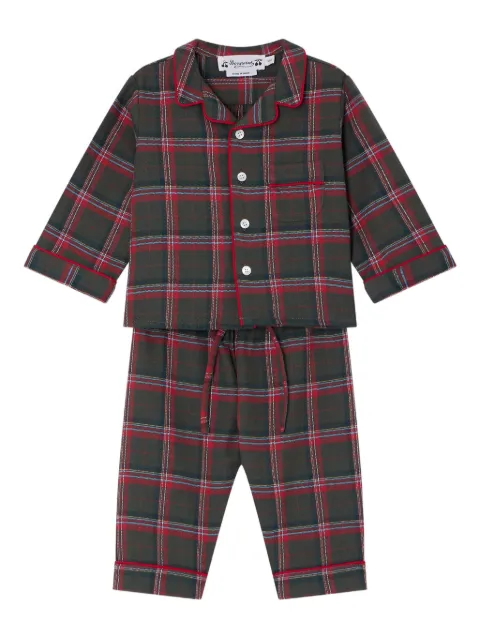 Bonpoint Joan Pyjamas mit Karomuster (2er-Set)