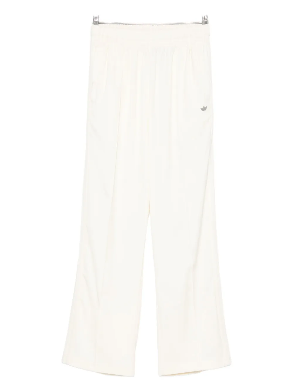 adidas elastic-waist trousers Beige