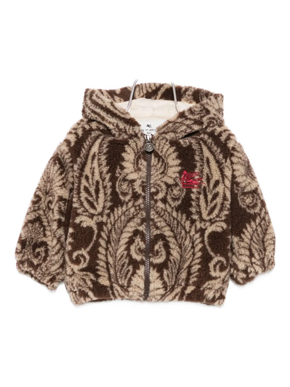 ETRO KIDS paisley-pattern hooded jacket Bruin
