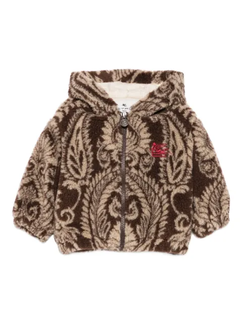 ETRO KIDS paisley-pattern hooded jacket