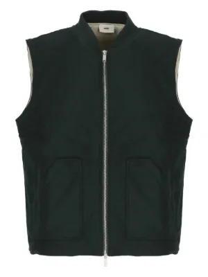BOSS ジップアップ ベスト | ブルー | FARFETCH JP