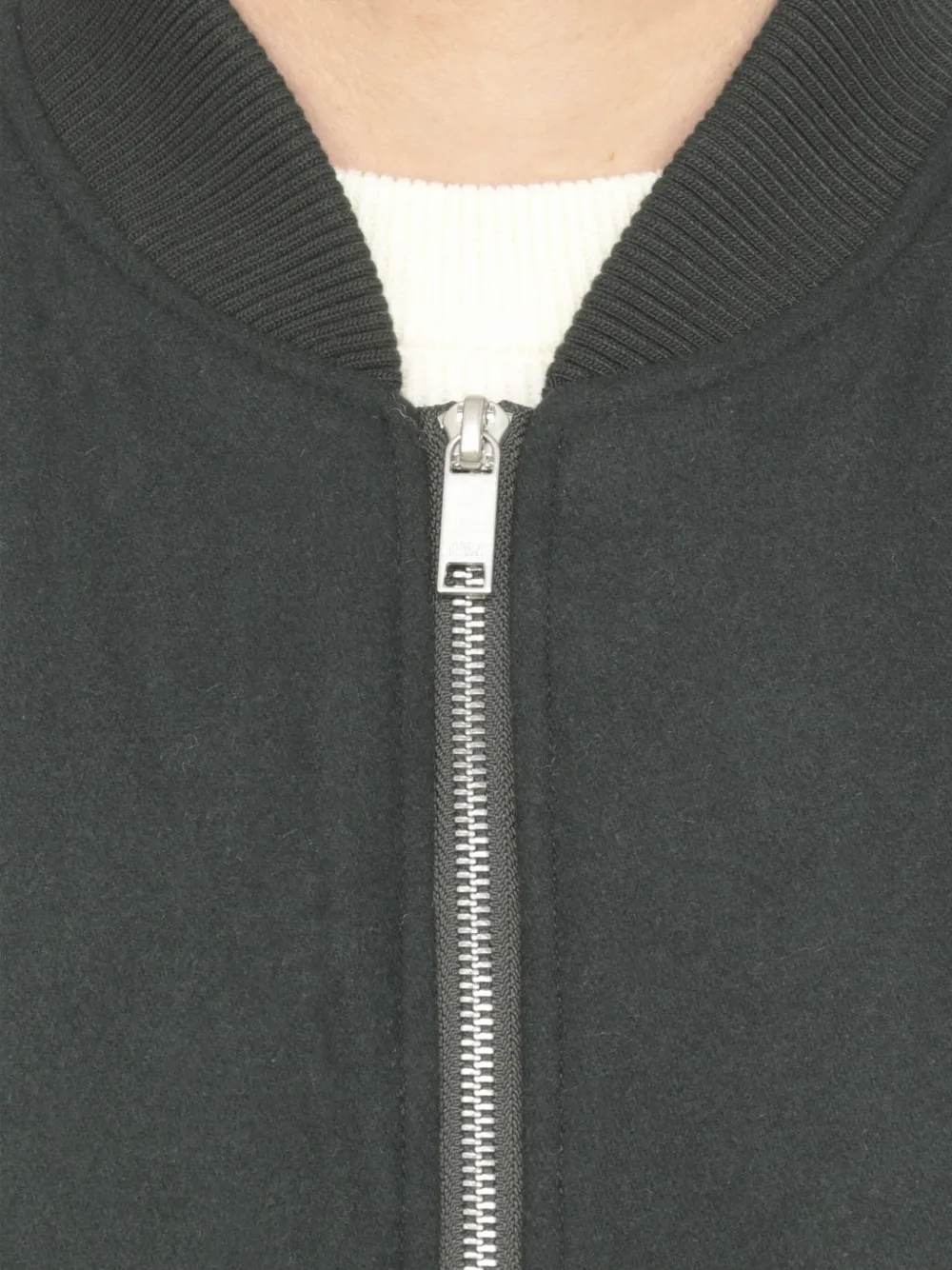 Autry Zip-up Gilet In Green