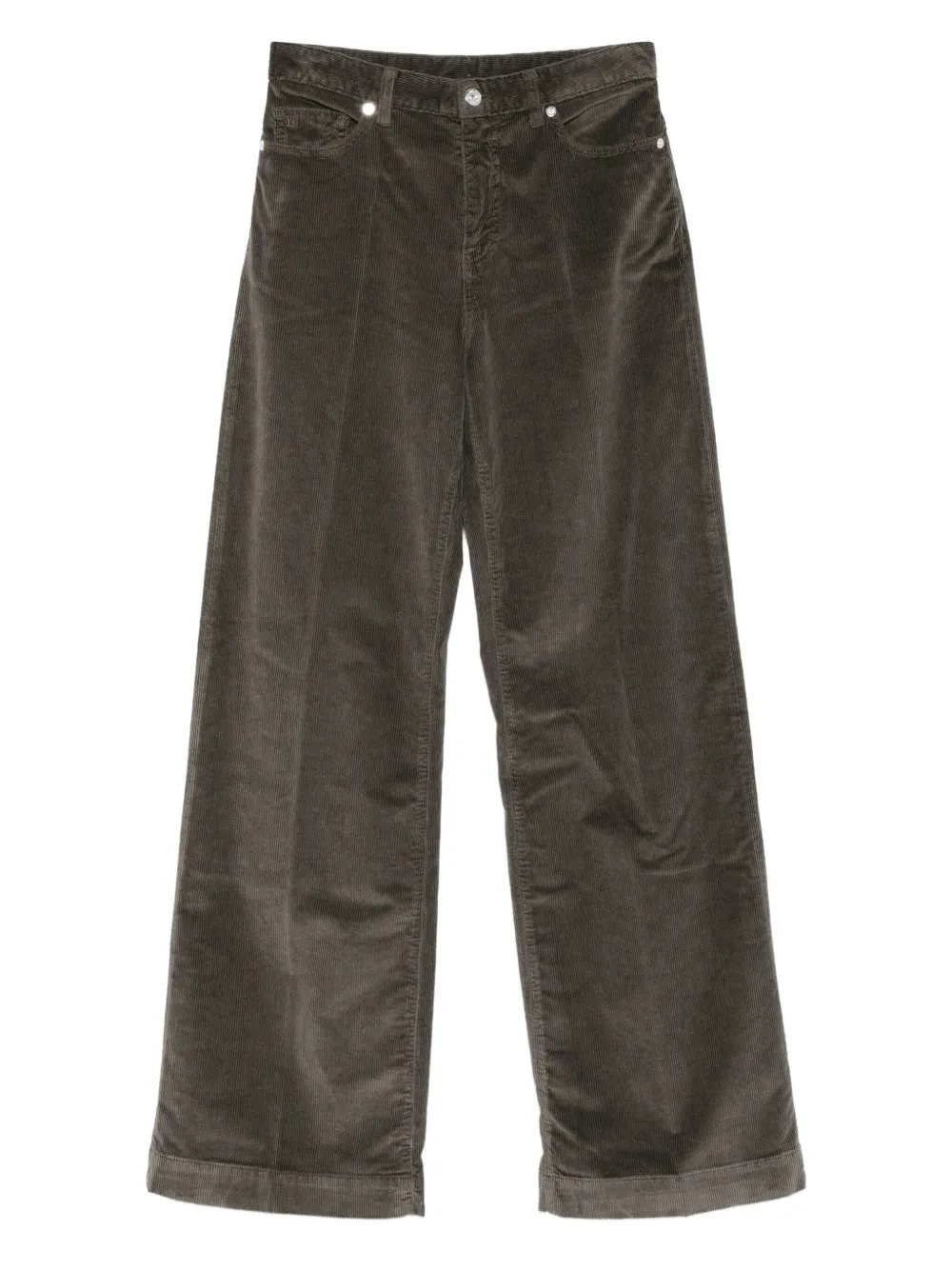Nine In The Morning Corduroy Trousers In Brown