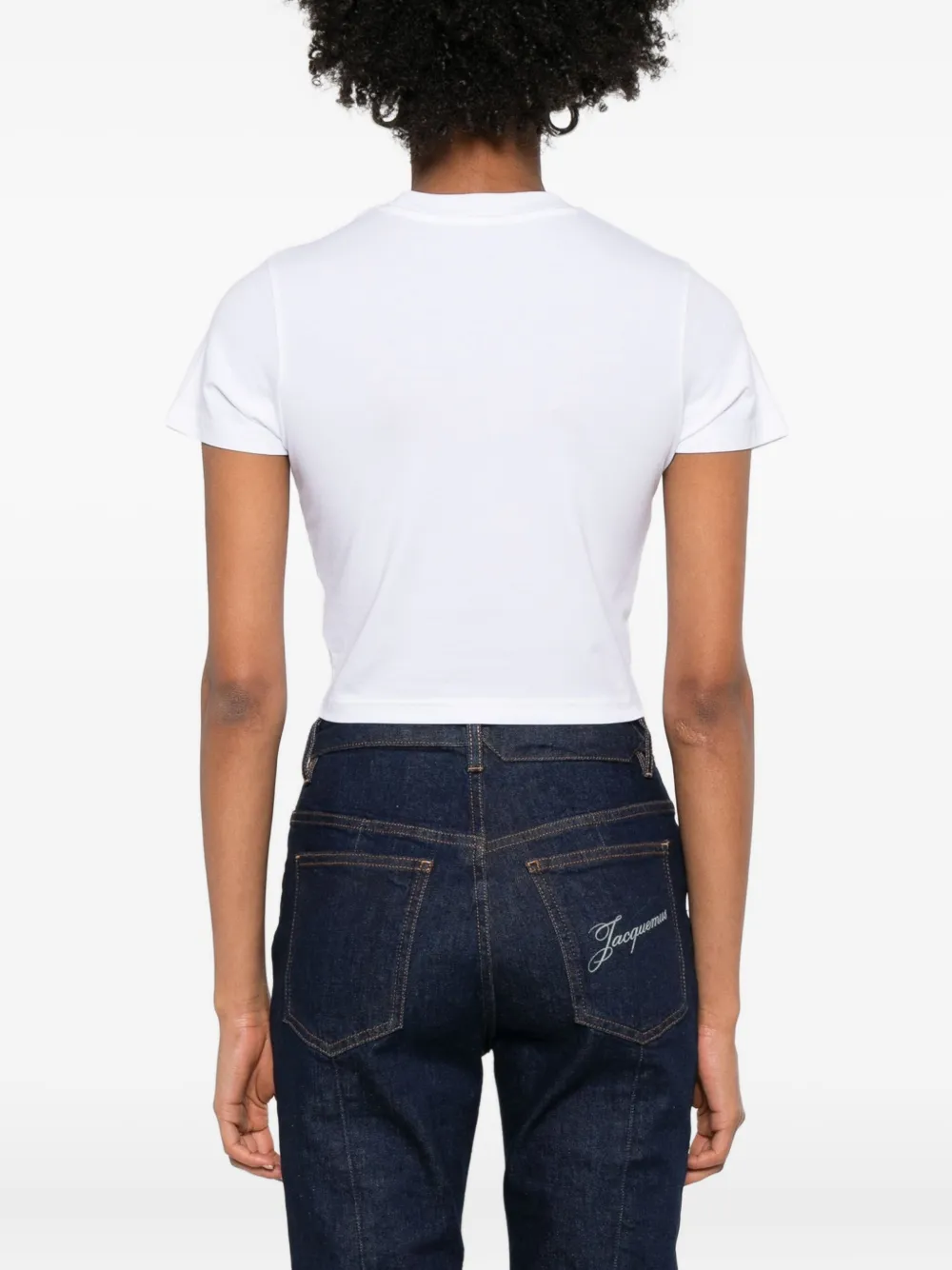 Casablanca T-shirt met fruitprint Wit