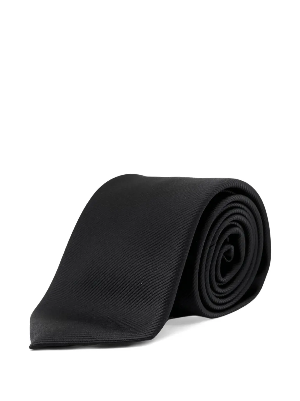 Giorgio Armani Log-patch Tie In Black
