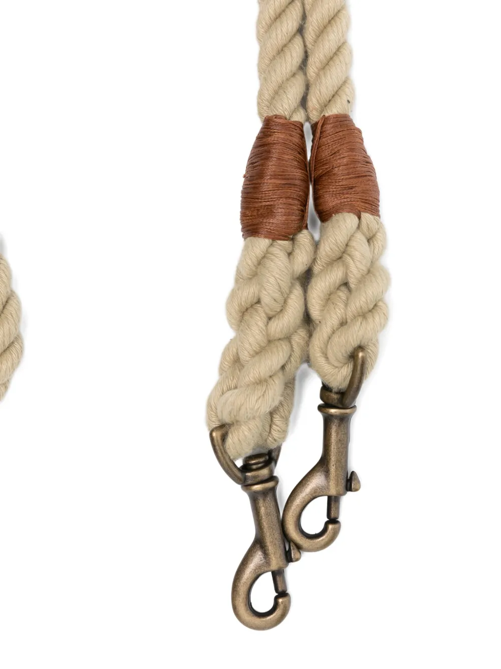 POLDO DOG COUTURE Bonfire rope leather dog leash | Women | Image 2