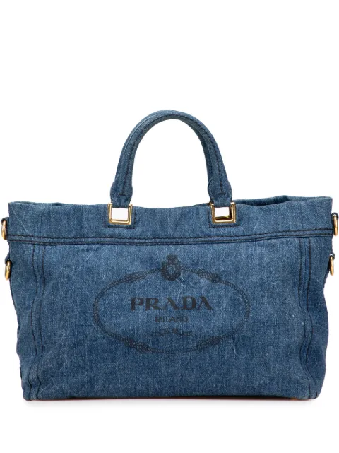 Prada Pre-Owned sac à bandoulière Canapa Logo (2013-2025)