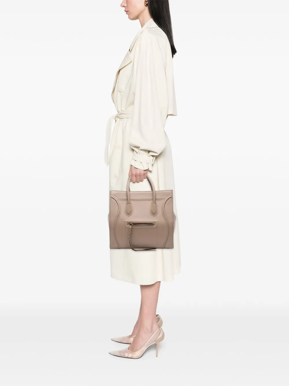 Céline Pre-Owned 2015 Medium Leather Phantom Luggage tote bag | Pre-Owned | Image 2