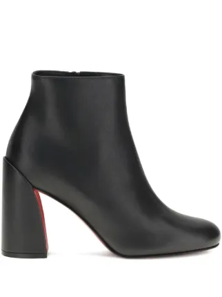 Christian Louboutin 85mm block-heel Boots | Black | FARFETCH