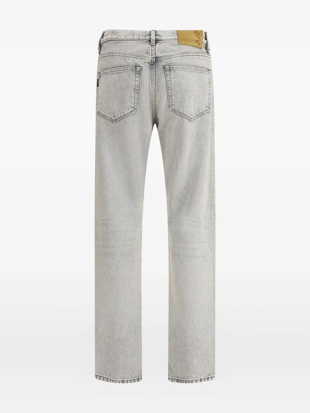 Haikure Acid-wash Jeans In Gray