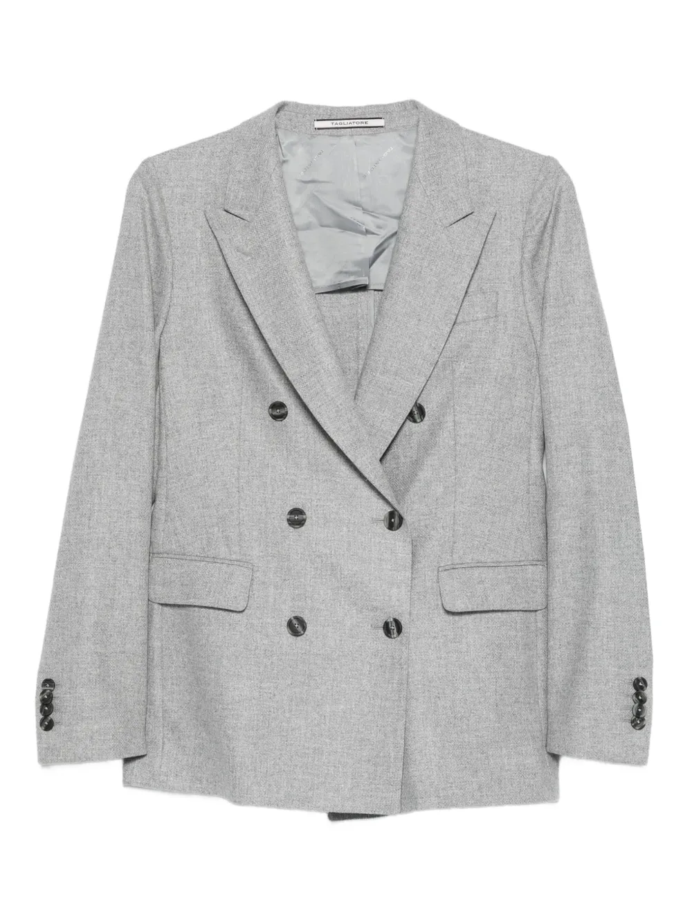 Tagliatore Doppelreihige Blazer In Gray