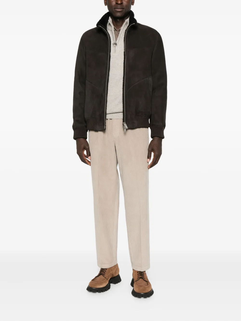 Arma suede bomber jacket | Leather Jackets | Image 2