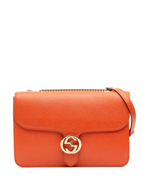 Gucci Pre-Owned 2016-2025 Medium Dollar Calfskin Interlocking G crossbody bag