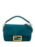 Fendi Pre-Owned 2010-2025 Mini Suede Baguette satchel - Blue