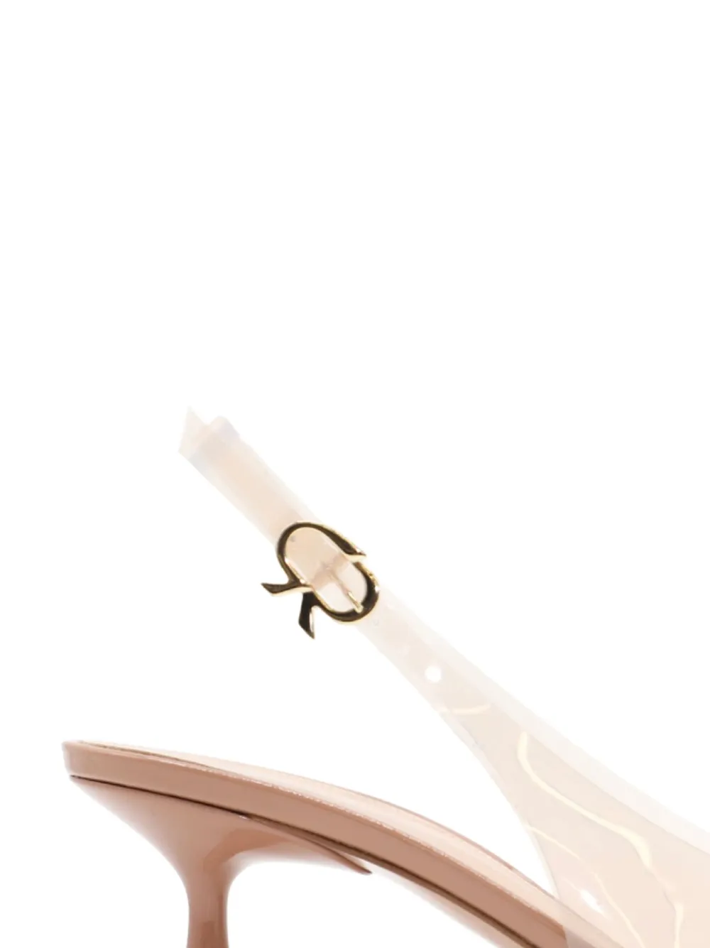 Gianvito Rossi 55mm Plexi toe-cap slingback pumps | Heeled Pumps | Image 2