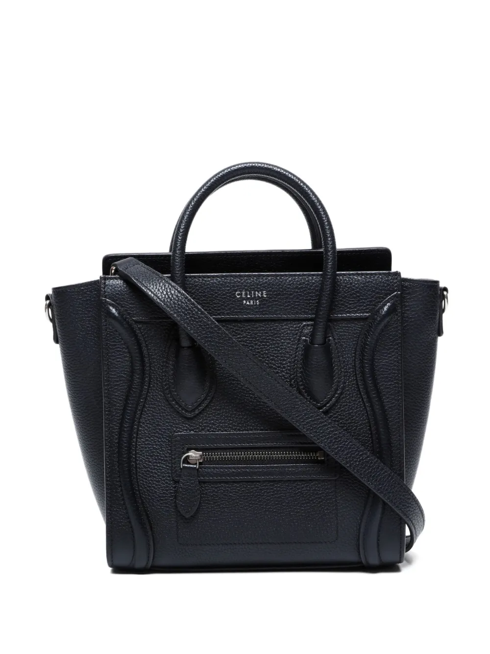 Celine Pre-Owned 2010s Micro Luggage tote bag | Black | Image 1