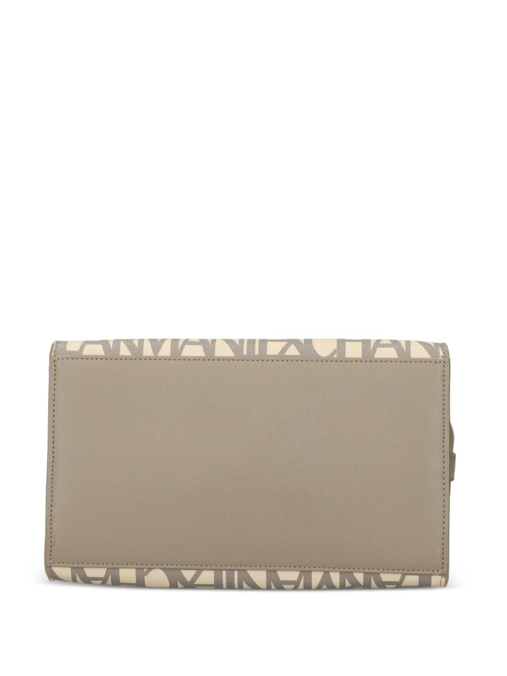 Armani Exchange Shopper met logoplakkaat en gesp Bruin