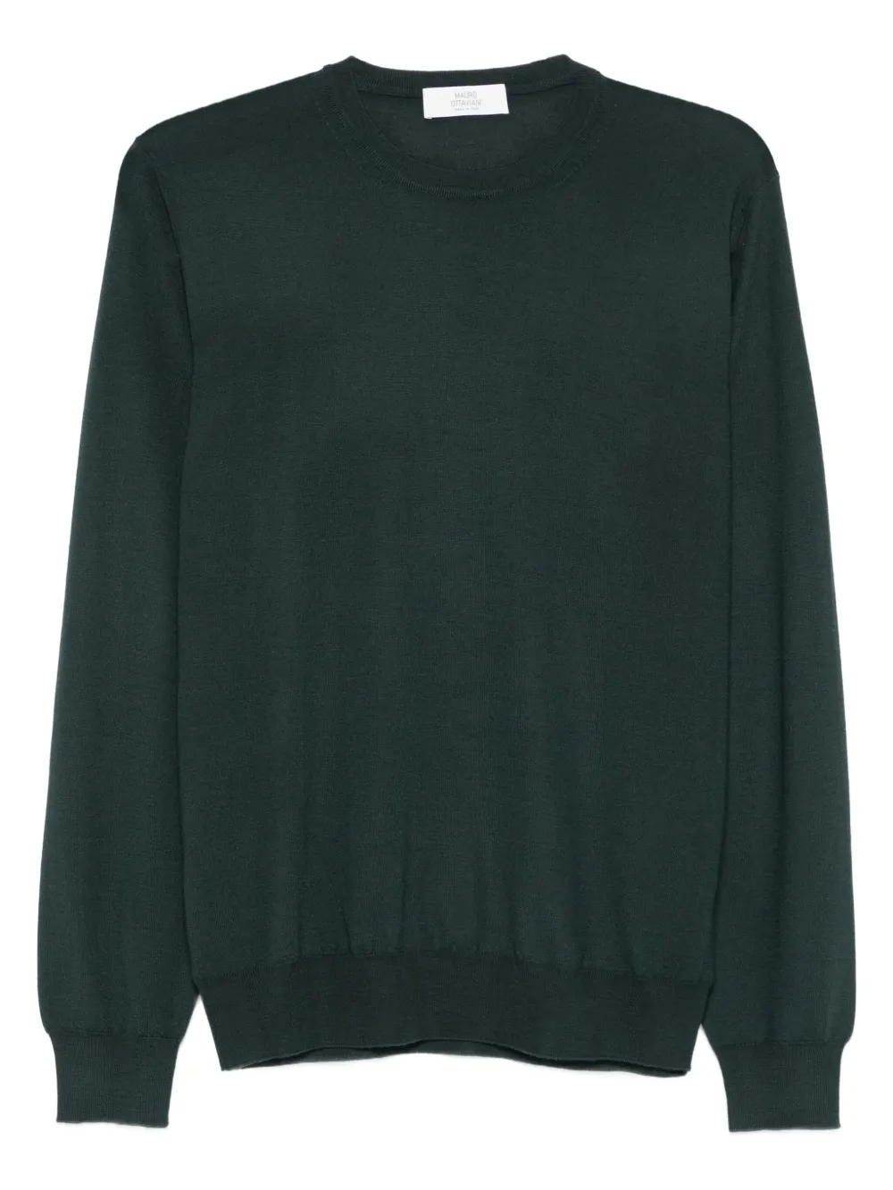 Mauro Ottaviani crew-neck long-sleeved sweater | Green | Image 1