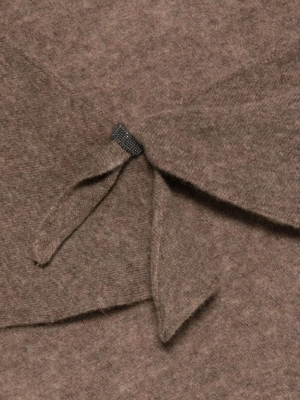 Brunello Cucinelli cashmere molini scarf - Bruin