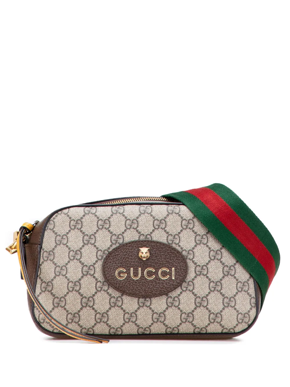 Gucci Pre-Owned 2016-2025 GG Supreme Web Neo Vintage crossbody bag - Gucci Pre-Owned 2016-2025 GG Supreme Web Neo Vintage crossbody bag -