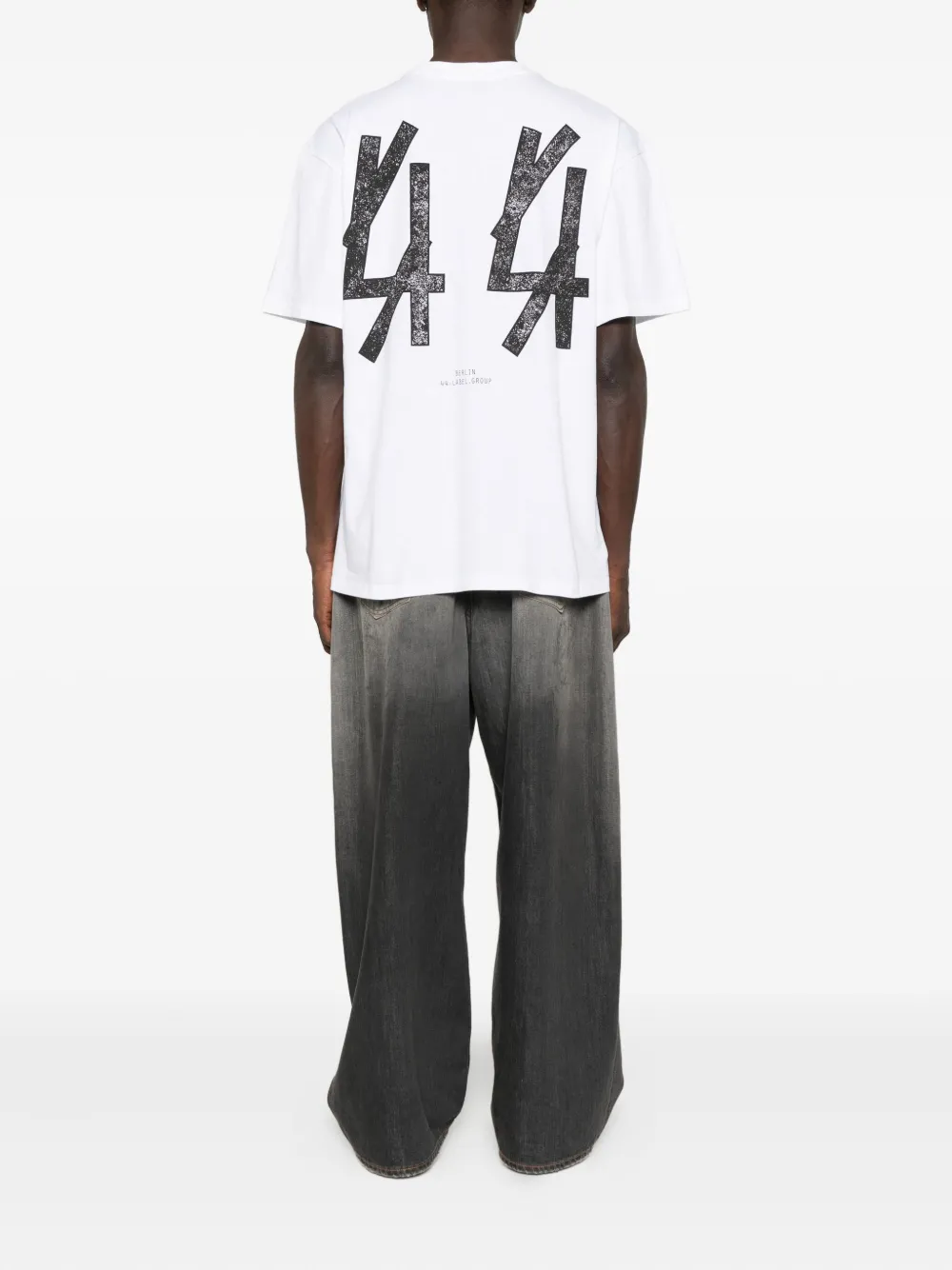 44 LABEL GROUP graphic-print T-shirt - Wit