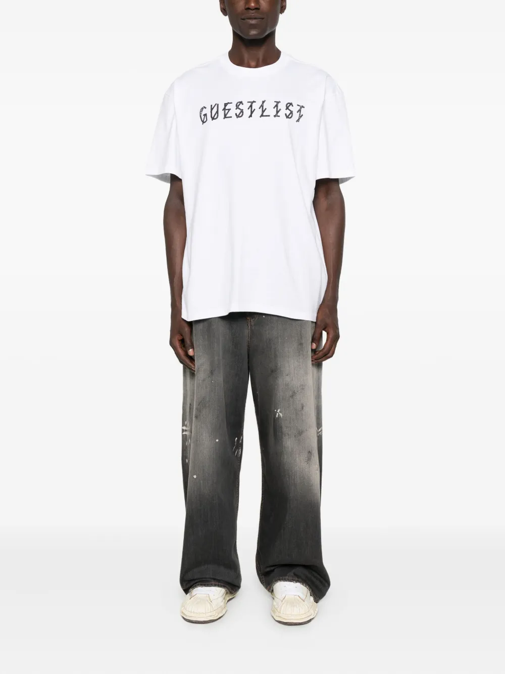 44 LABEL GROUP graphic-print T-shirt Wit